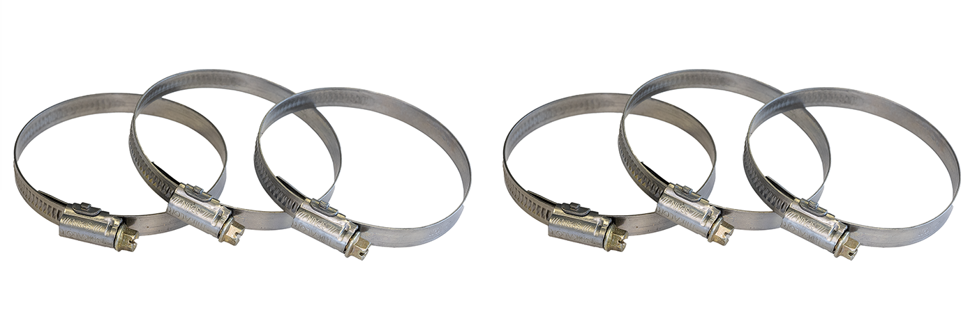 WORM DRIVE HOSE CLAMPS